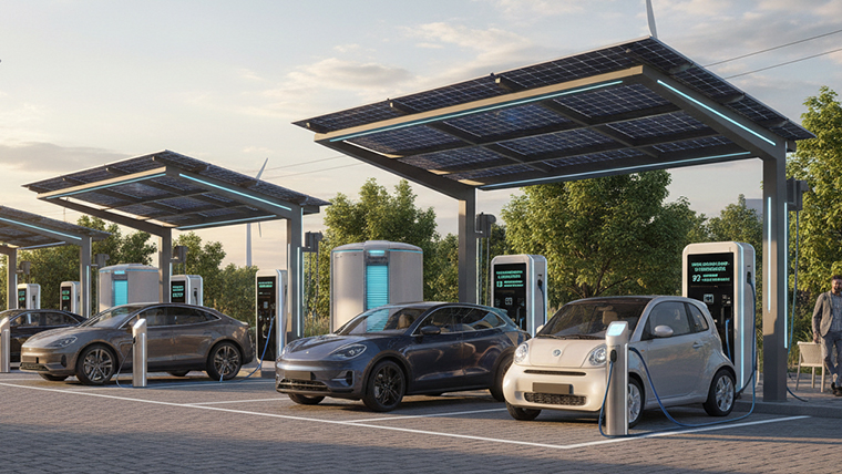 Micro-réseaux recharge véhicules électriques