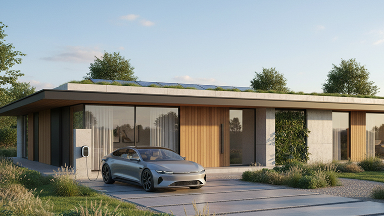 Véhicules électriques maison autonome : énergie locale