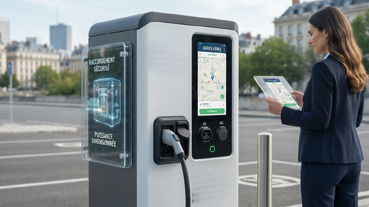 Bornes de recharge publiques : choix et déploiement